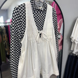 Checkered Mesh Top