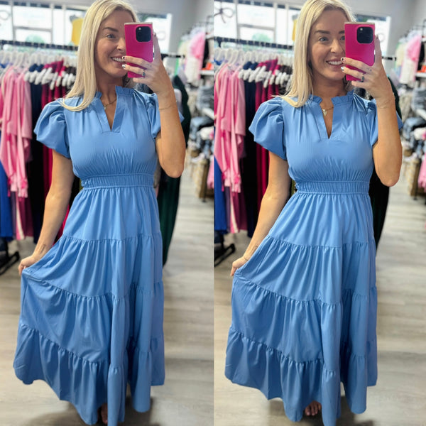 Bright Blue Dreams Dress
