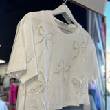 Bow Lace Tee