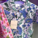 Spring Awakening Floral Top | Blue