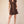 Brown Zipper Dress