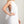 Halter Neck Back Bow Mini Dress - White