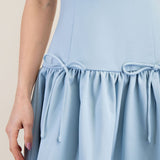 You Love Me Drop Waist Bow Dress