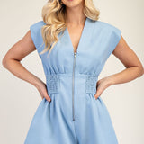 Telling My Story Zip Romper