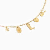 Rustic Western Icon Charm Necklace