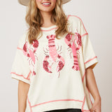 Ready to Boil Crawfish Sequin Top