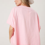Here for the Crawfish Sequin Top - Pink