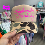 Weekend Hooker Trucker Hat