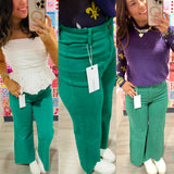 Perfect Touch Denim Pants | Green