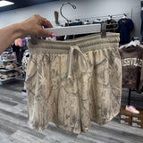 Camo Flowy Swing Shorts