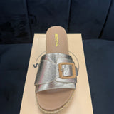 Lulah Platform Sandal- Gold