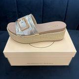 Lulah Platform Sandal- Gold