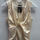 Front Twist Sleeveless Top