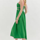 There for You Dress Pink & Green
