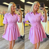 Sweet Talker Pink Stripe Dress