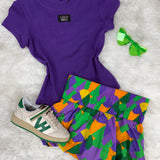 Baby Doll Top Purple  | LULU MAC