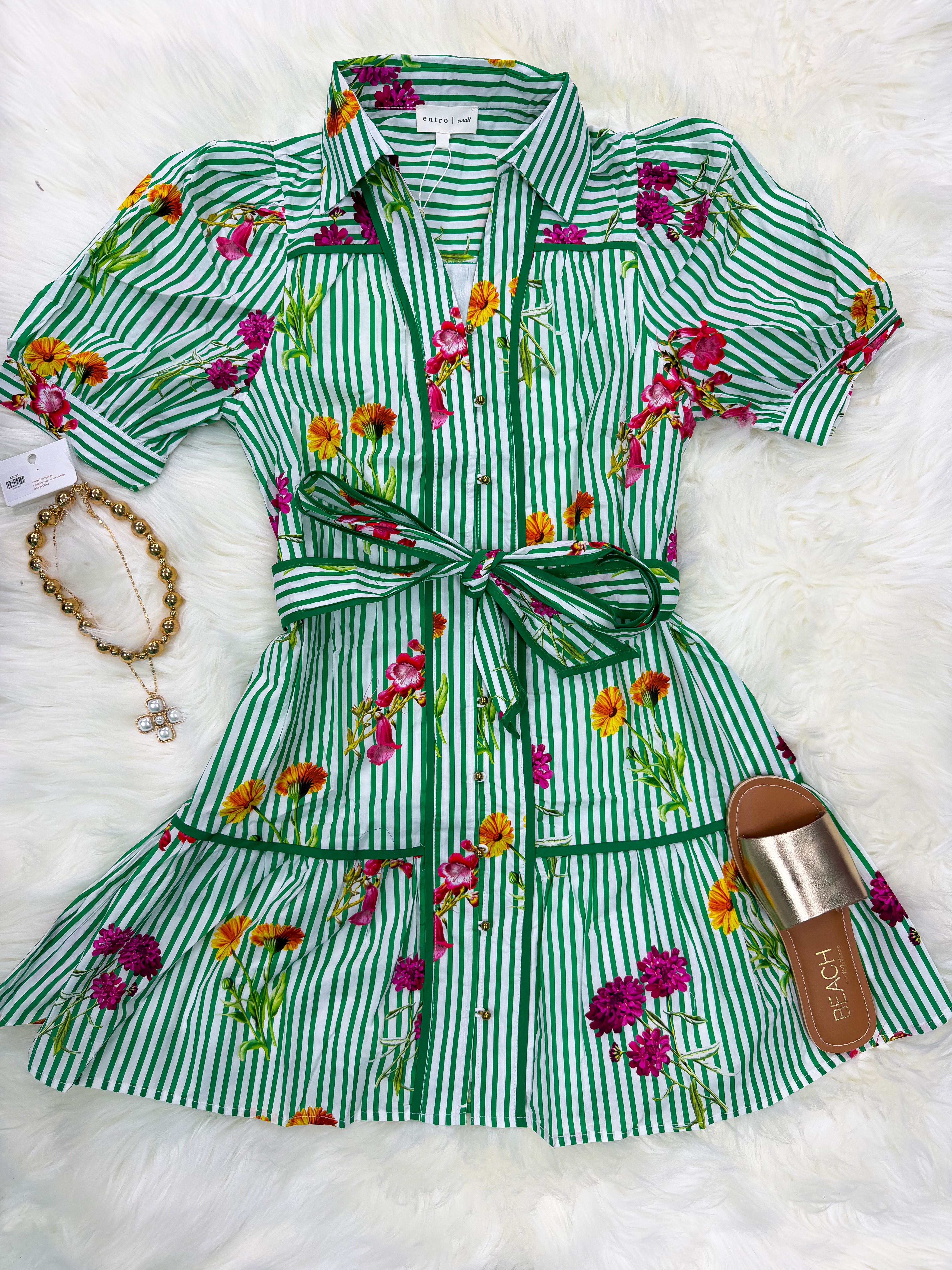 Spring Market Stripe Dress