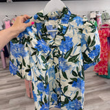 Blue Florals Top