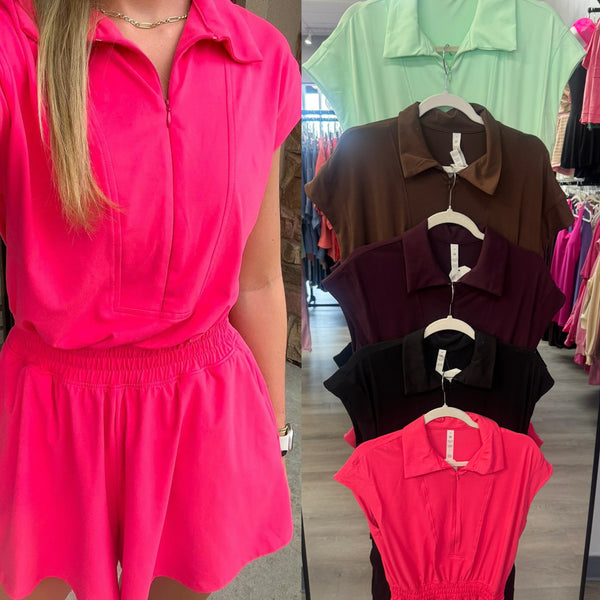 Butter Soft Athletic Romper