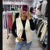 Leopard Vest Reversible