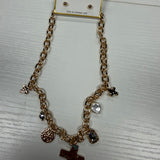 In The Faith Cross and Pearl Necklace