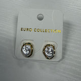 Pearl Gold Stud Earrings
