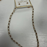 Pearl and Texture Gold Necklace