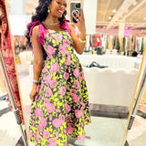 Flirty in Fuchsia Dress