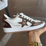 Washed Brown Sneakers |  Vintage Havana