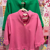 Scallop and  Styled Top