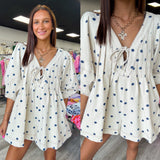 Dottie Days Denim Romper