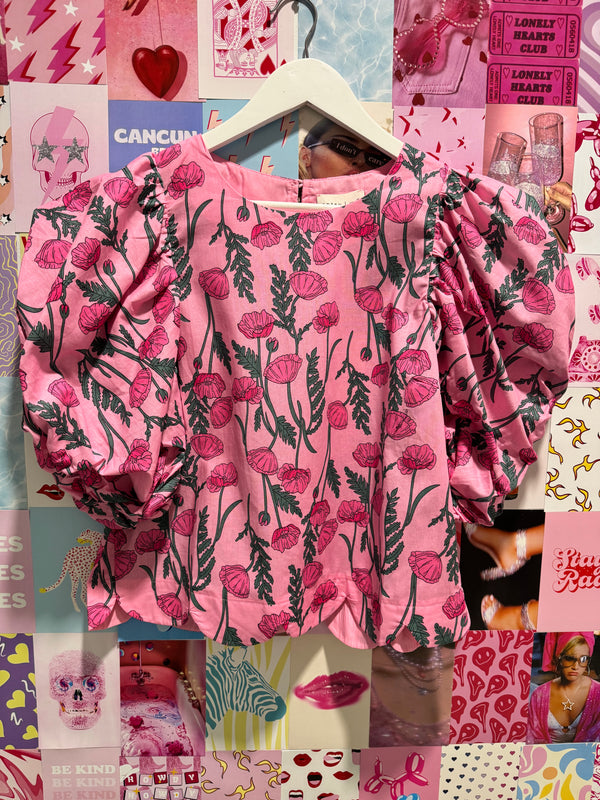 Pocket Full of Posies Top