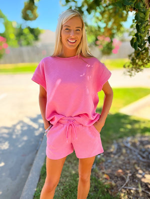 Round the World Textured Top - ONLINE ONLY