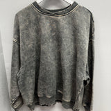 BLACK FRIDAY | Acid Wash Oversized Fleece Pullover