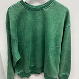 BLACK FRIDAY | Acid Wash Oversized Fleece Pullover