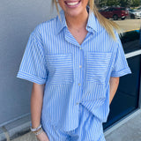 Blue Skies Stripe Set