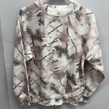 Camo Mockneck | White