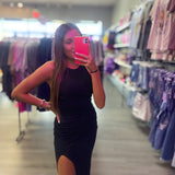 The It Girl Sleeveless Round Neck Bodycon Dress - ONLINE ONLY
