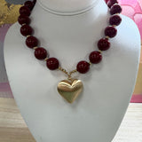 All My Heart Beaded Necklace