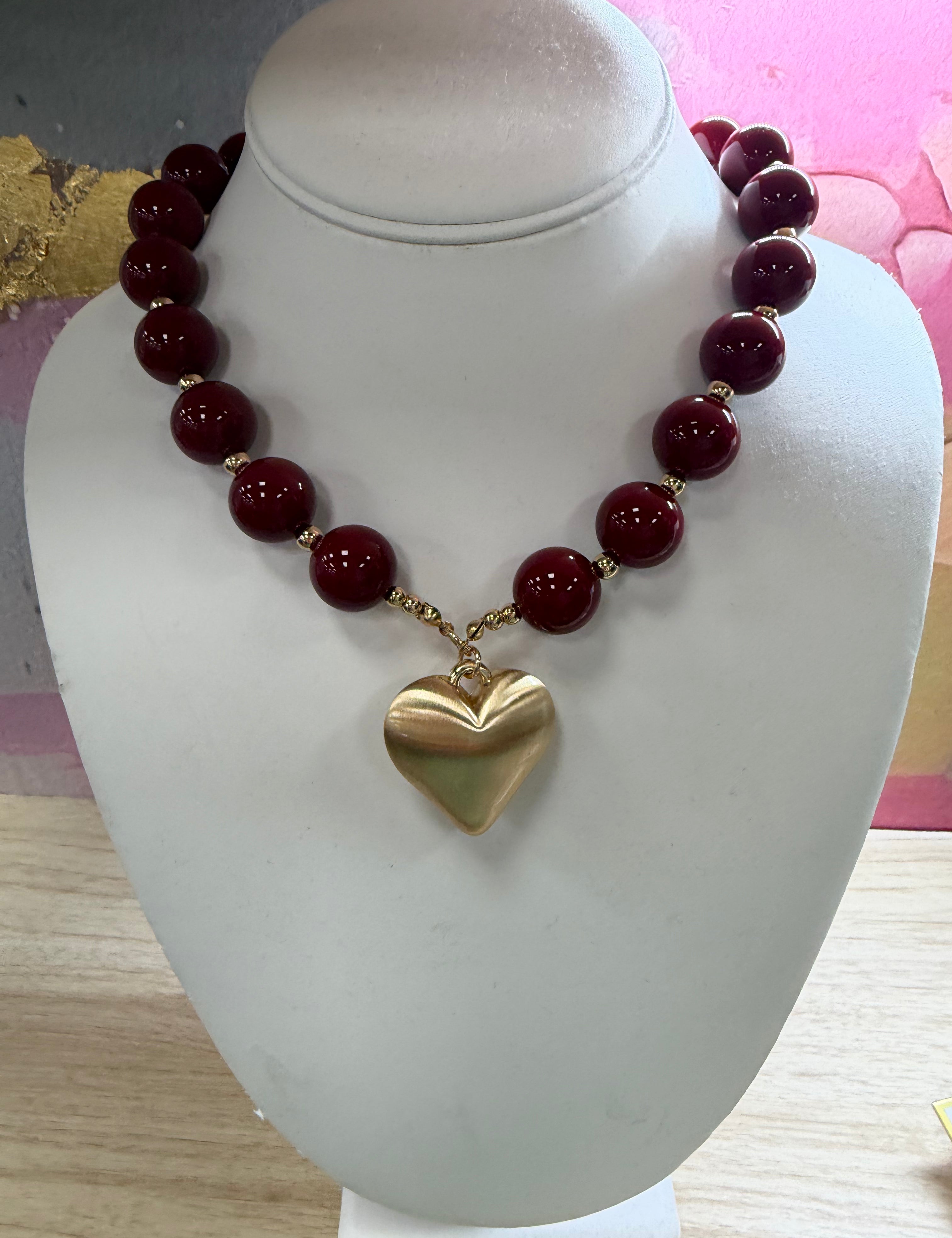 All My Heart Beaded Necklace