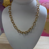 Lock It Down Gold Chain