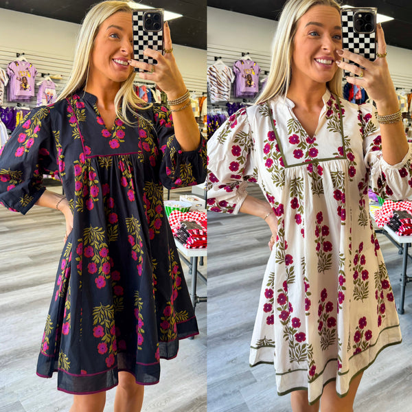 Floral Bliss Dress | 2 Colors