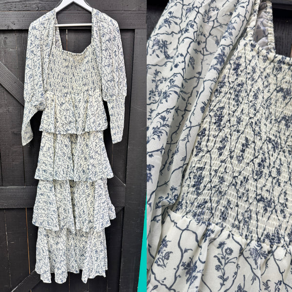 Make the Most of It Cream Maxi Dress