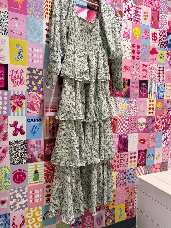 Make the Most of It Cream Maxi Dress