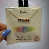 Rainbow Necklace | Strong in the Storm