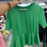 Flirty Flair Peplum Top