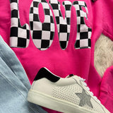Love Retro Valentine Sweatshirt