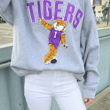 Mike the Tiger Distressed Sweatshirt