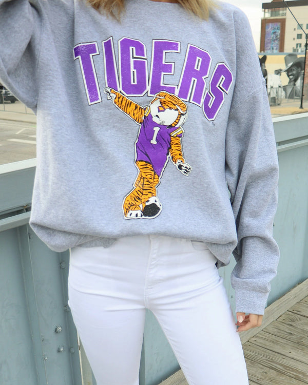 Mike the Tiger Distressed Sweatshirt