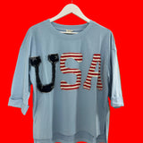 Stars & Stripes Patch Tee